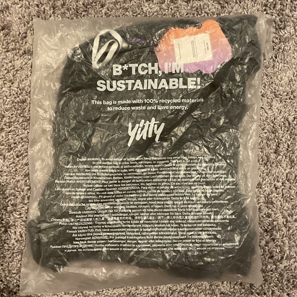 Yitty Knit Slip Flare Leg Jumpsuit - M - Smoked Out (Blk) - NEW! - Picture 6 of 7